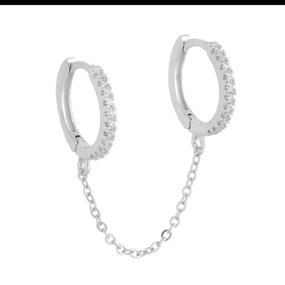 Two Hole Piercing Earrings for Women